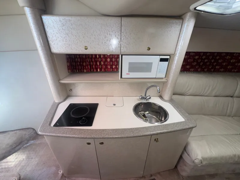 Slide: The Image of Interior of 2001 Formula 37 SUPER SPORT yacht kitchen. - 17