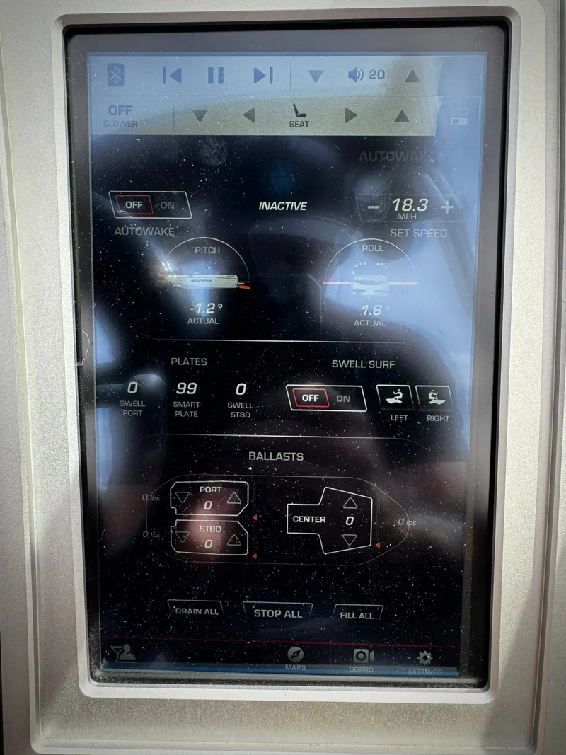 Slide: The Image of 2020 Supra SE 550 touchscreen display with Autowake controls. - 7