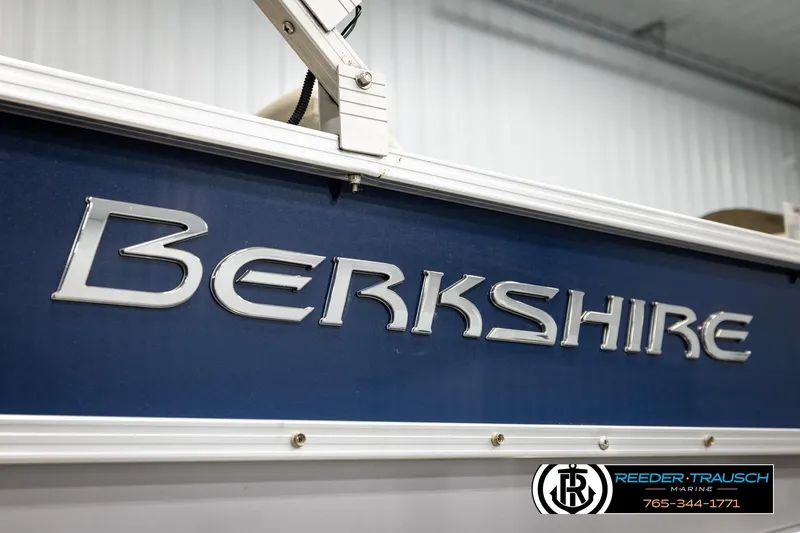 Slide: The Image of 2019 Berkshire 24 SB2 CTS boat logo with Reeder-Trausch Marine branding. - 53
