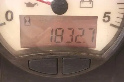 Slide: The Image of Hour meter reading 1832.7 on 2016 Lagoon 450 F yacht dashboard. - 8