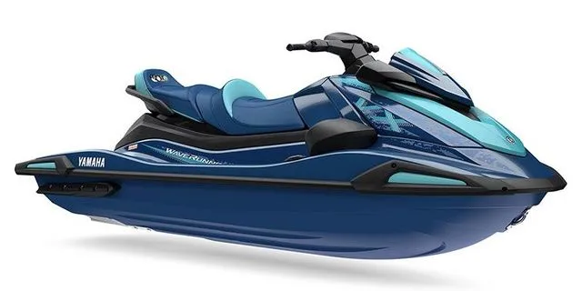 The Image of 2026 Yamaha WaveRunner VX Cruiser in blue and turquoise. - 1