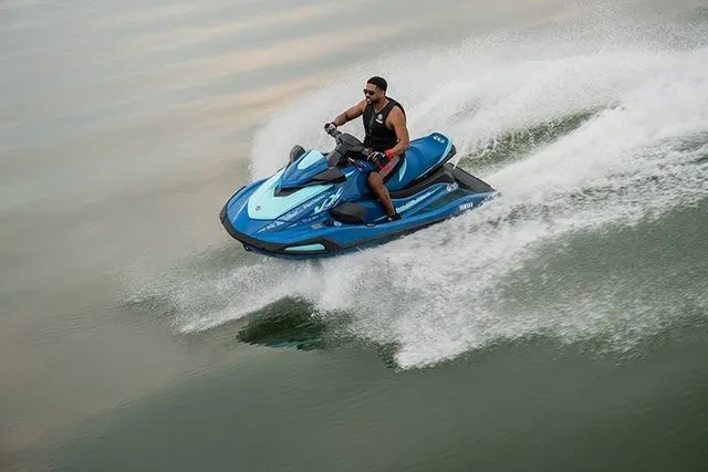 Slide: The Image of 2026 Yamaha WaveRunner VX Cruiser on water - 8
