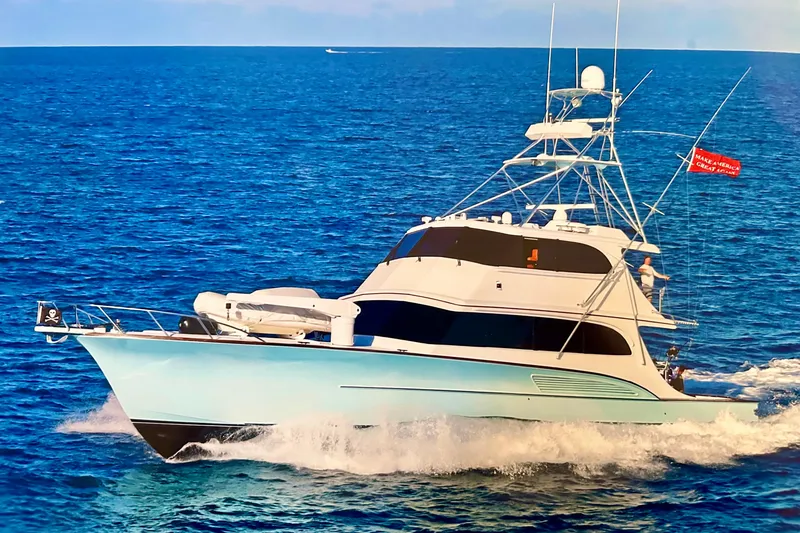 Slide: The Image of Buddy Davis 78 Sportfisherman 2000 - 8