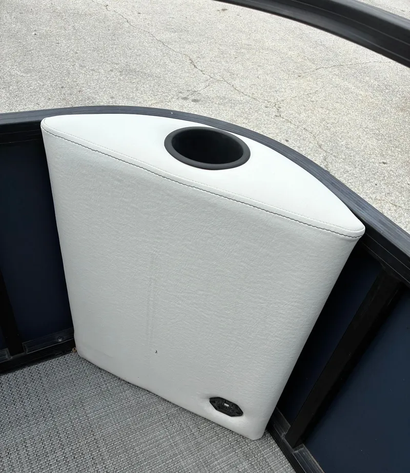 Slide: The Image of Misty Harbor DM20F 2022 boat armrest with cup holder. - 14
