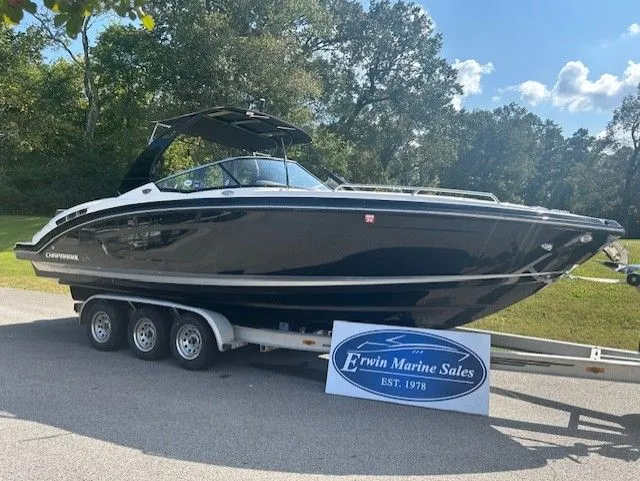The Image of 2017 Chaparral 277 SSX boat on trailer at Erwin Marine Sales. - 1
