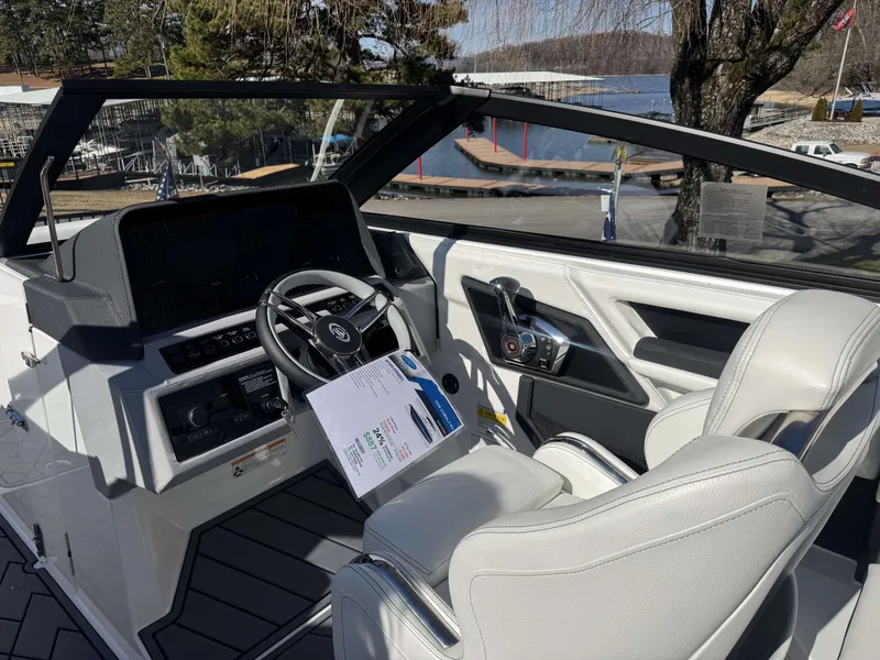 Slide: The Image of Interior of 2026 Cobalt R4 with modern helm station. - 7