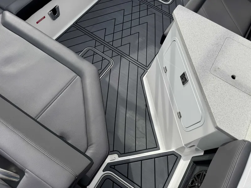 Slide: The Image of 2026 Cobalt R8 interior with modern seating and flooring. - 13