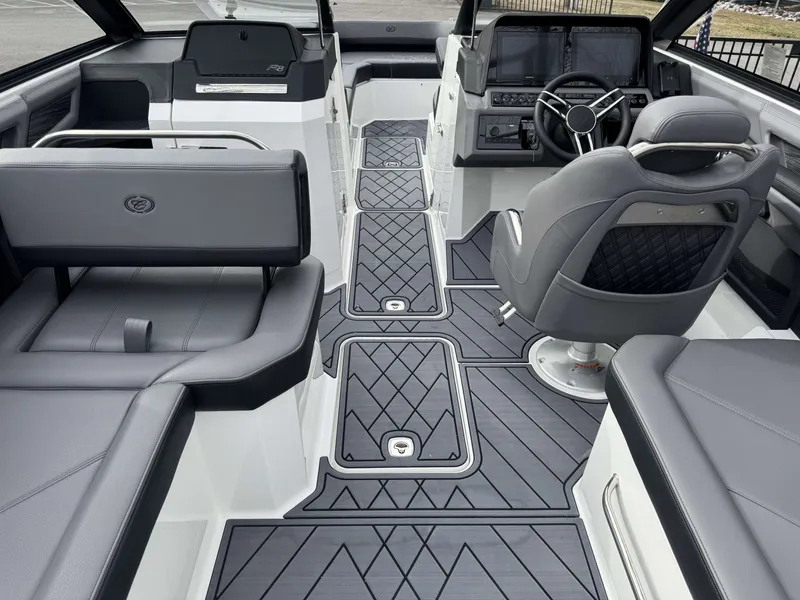 Slide: The Image of Interior of 2026 Cobalt R8 featuring luxurious design. - 28