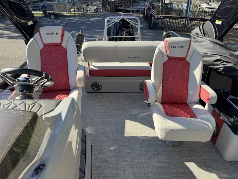 Slide: The Image of Interior of 2024 Harris Grand Mariner 250 boat. - 20