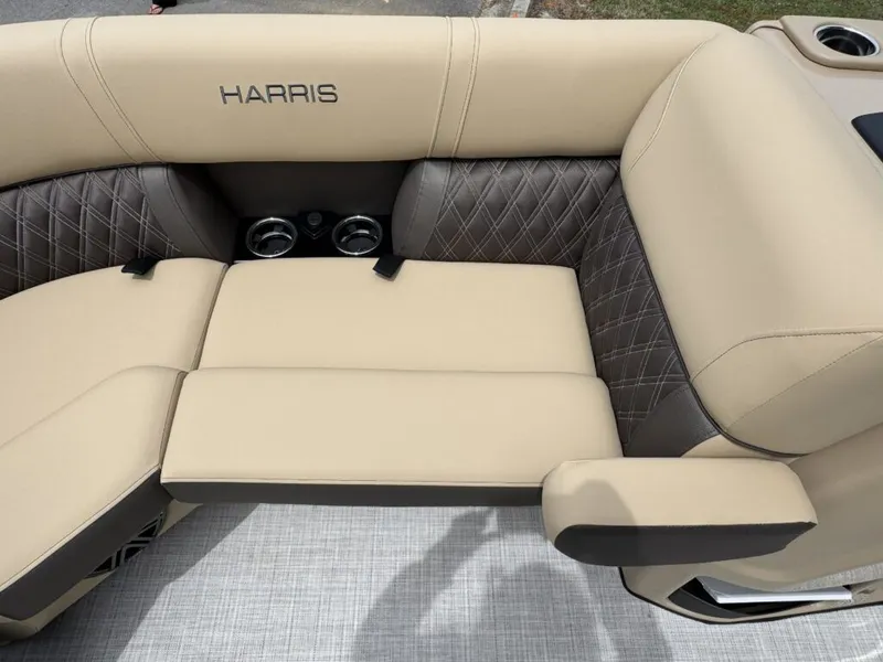 Slide: The Image of Luxurious seating in Harris SUN 210 boat, model 2025. - 6