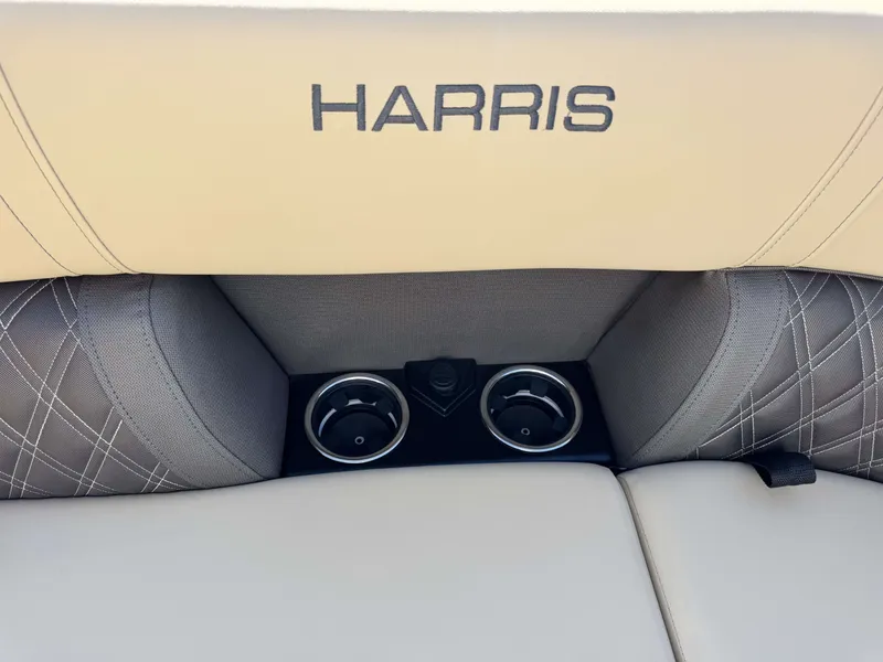 Slide: The Image of Harris SUN 250 boat seat with cup holders, 2025 model. - 26