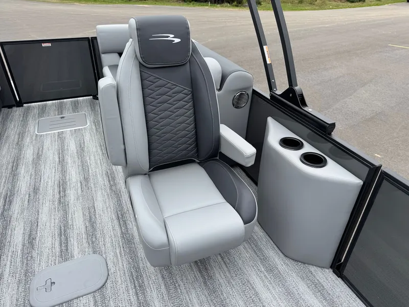 Slide: The Image of Luxurious seating in 2026 Bennington 23SSR SPS LTD TRI boat. - 26