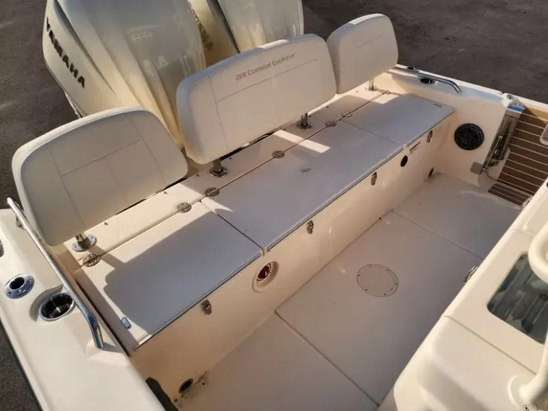 Slide: The Image of Interior of 2026 Grady-White 281 Coastal Explorer with seating. - 6