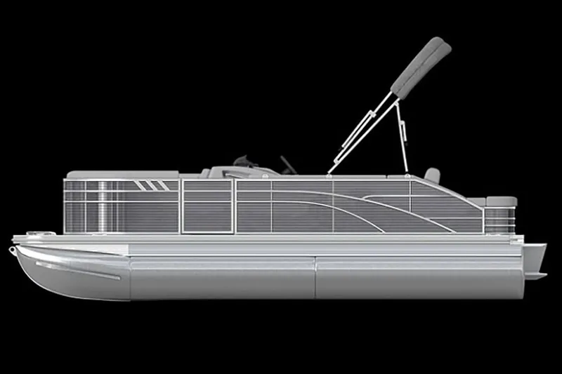 The Image of Side view of 2023 Bennington 20 SXSB pontoon boat. - 1