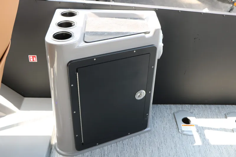 Slide: The Image of Sylvan L3 DLZ Bar 2026 with integrated cup holders and storage. - 44