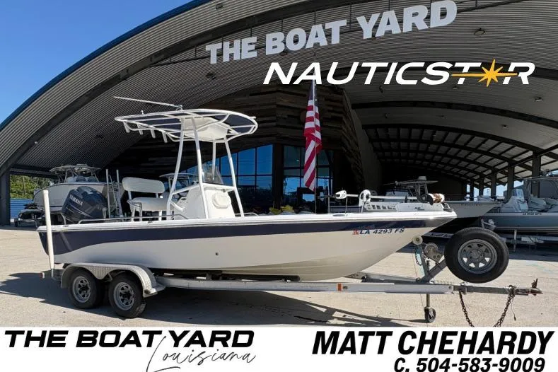 The Image of 2008 NAUTIC STAR 2110 boat on trailer at The Boat Yard, Louisiana. - 1