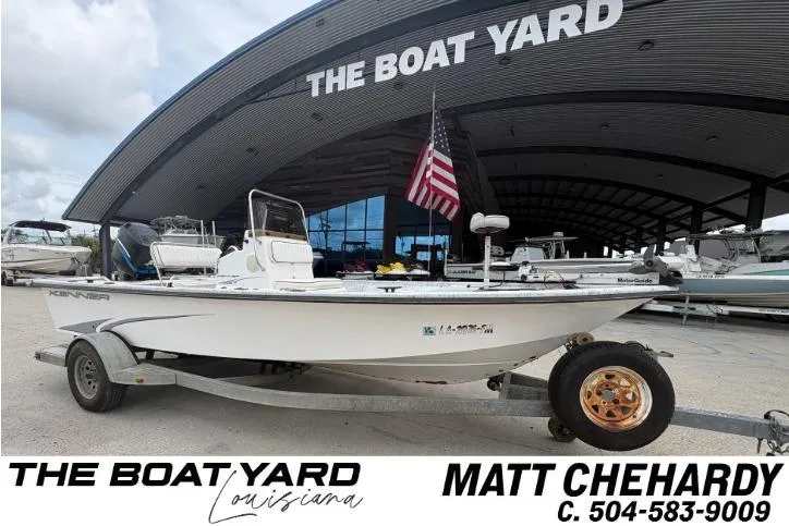 The Image of 2004 Kenner 18-V boat on trailer at The Boat Yard, Louisiana. - 1