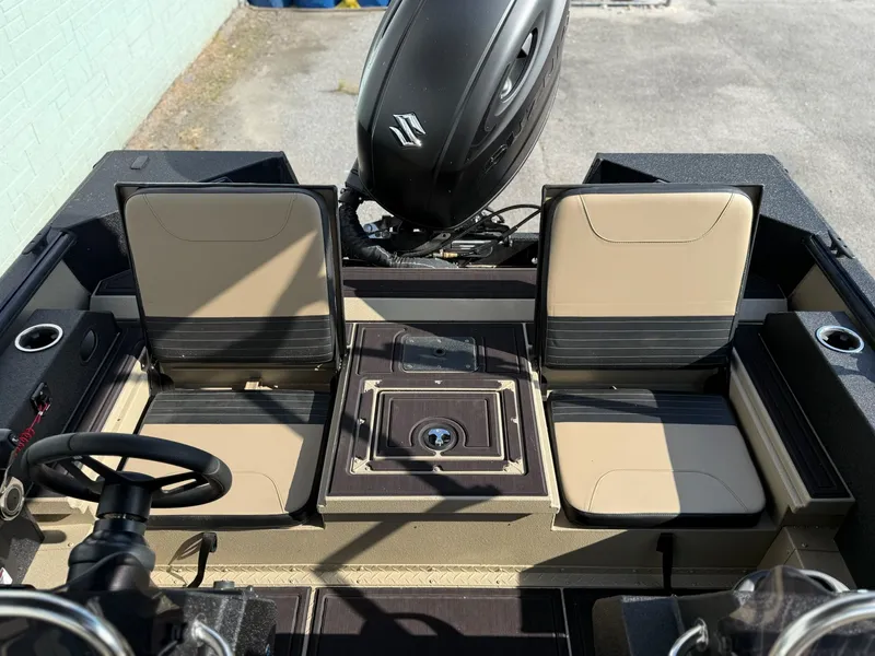 Slide: The Image of Interior view of the 2026 SeaArk Easy 200 boat. - 15