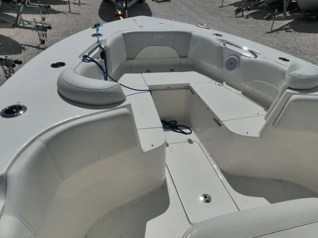 Slide: The Image of Interior of the 2024 Key West 263 FS boat. - 14