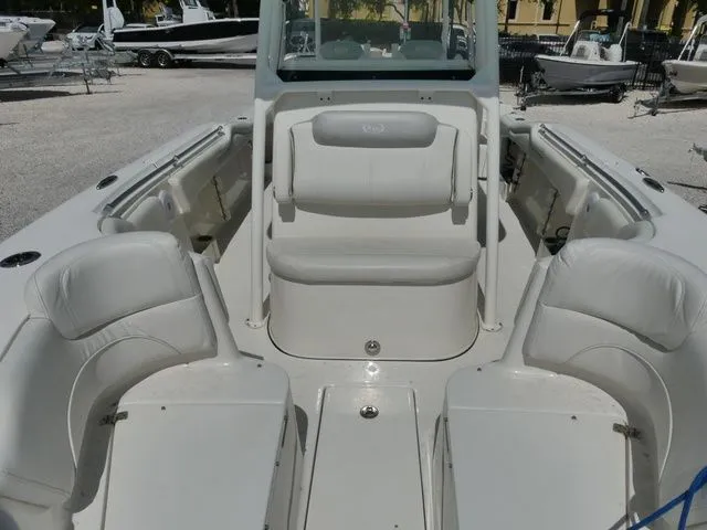 Slide: The Image of Interior view of the 2024 Key West 263 FS boat model. - 15