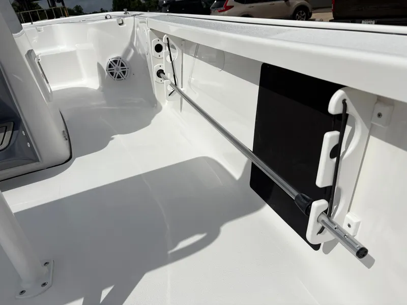 Slide: The Image of Interior view of 2026 Tidewater 2110 Bay Max boat. - 10