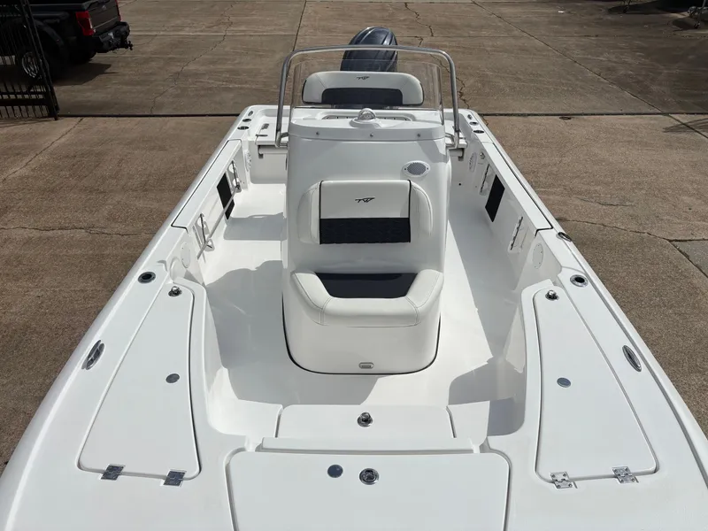Slide: The Image of Interior view of 2026 Tidewater 2110 Bay Max boat. - 5