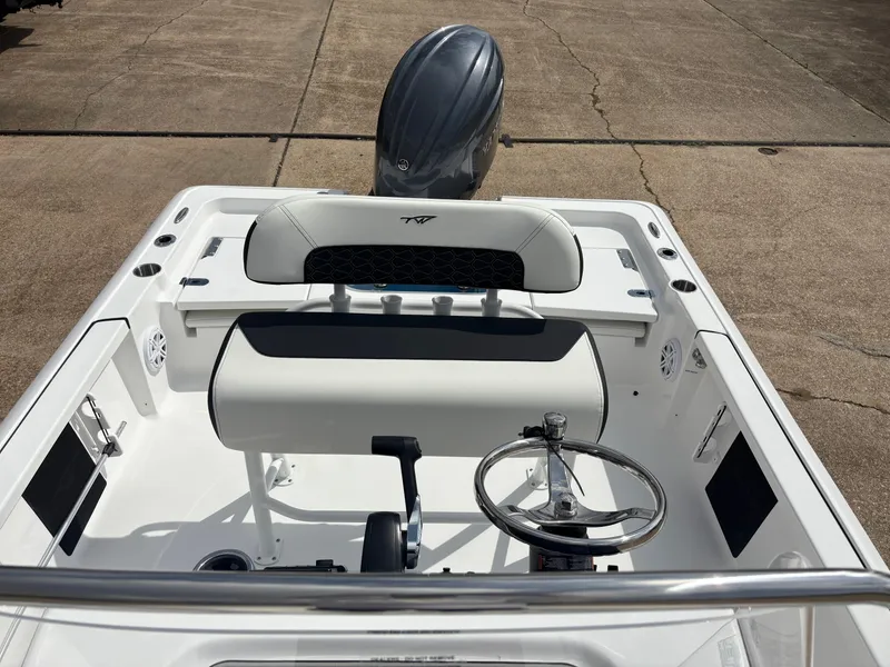 Slide: The Image of Interior view of 2026 Tidewater 2110 Bay Max boat. - 6