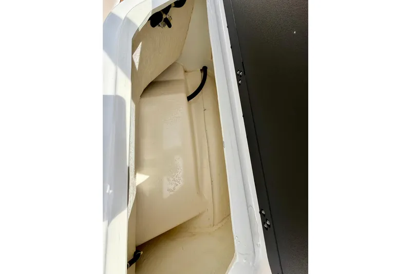 Slide: The Image of 2024 Zodiac Medline 9 storage compartment, showcasing spacious interior and sleek design. - 33