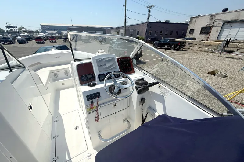 Slide: The Image of Interior view of a 2012 Sea Hunt Escape 250 boat. - 3