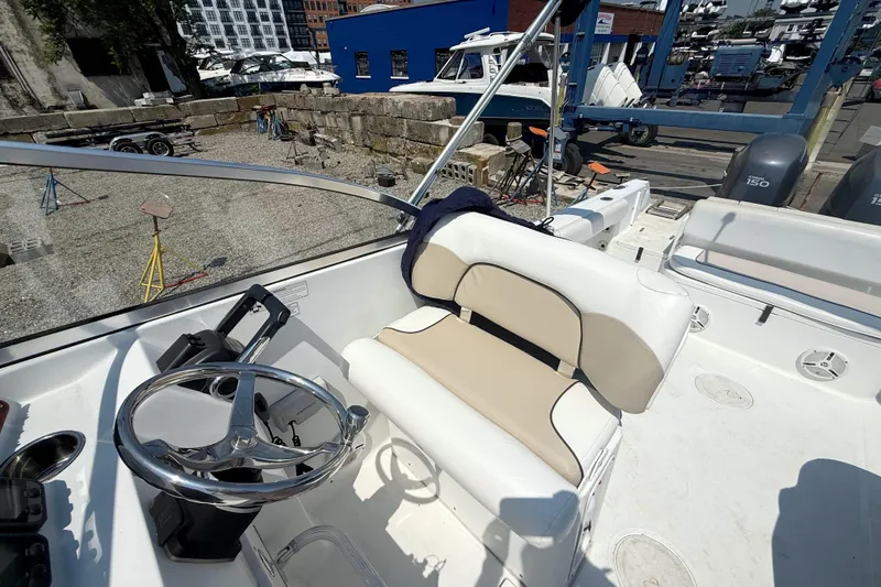 Slide: The Image of Interior of a 2012 Sea Hunt Escape 250 boat. - 4