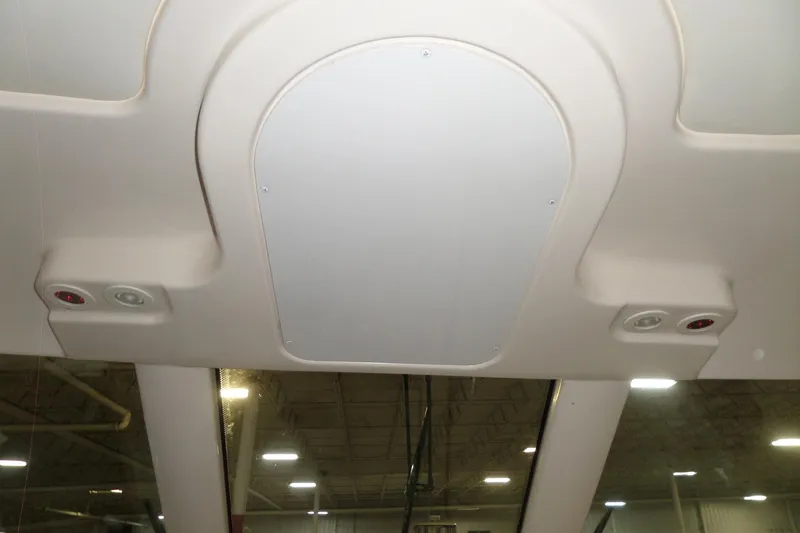 Slide: The Image of Ceiling view of 2006 Tiara Yachts 3600 Sovran interior with lighting fixtures. - 55
