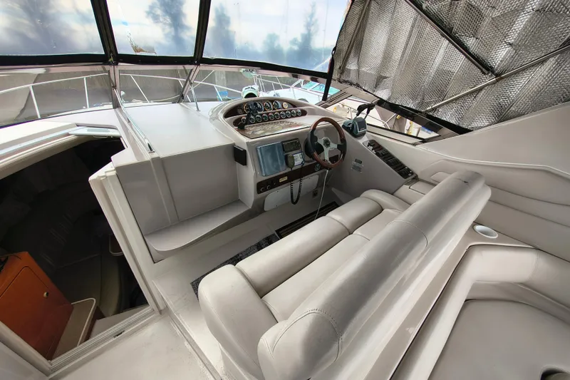 Slide: The Image of Interior of a 2001 Regal Commodore 3260 yacht. - 12