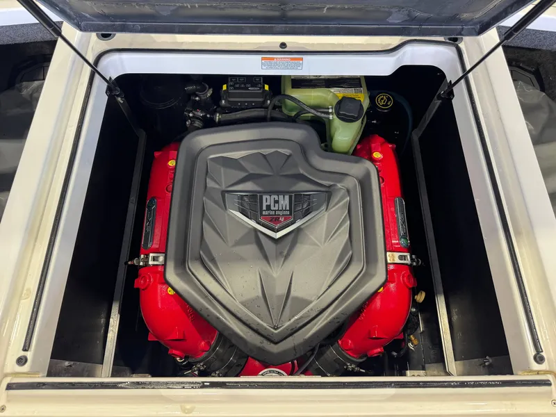 Slide: The Image of Engine compartment of 2020 Nautique Super Air Nautique GS24 boat. - 28
