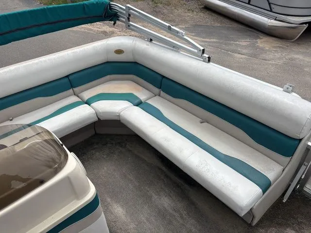 Slide: The Image of Smoker Craft 16' Pontoon 2004 - 11