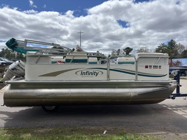 Slide: The Image of Smoker Craft 16' Pontoon 2004 - 5