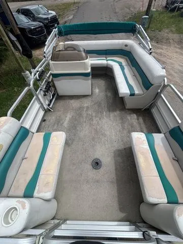 Slide: The Image of Smoker Craft 16' Pontoon 2004 - 8