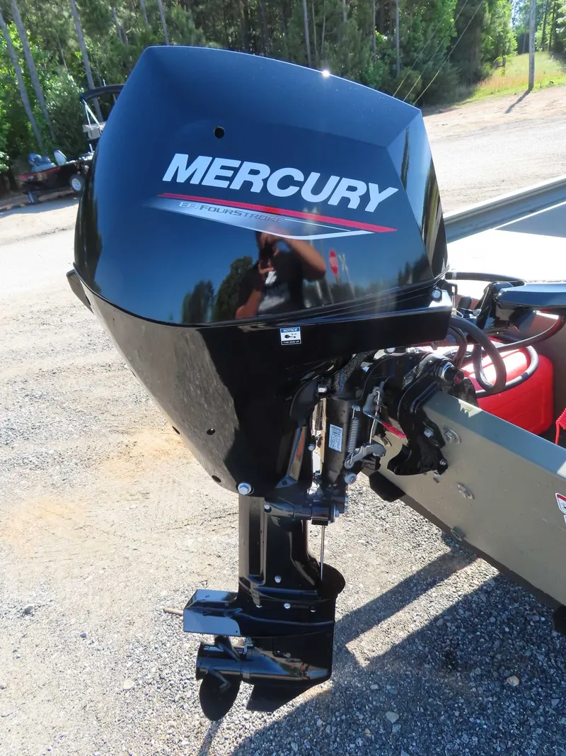 Slide: The Image of 2024 Tracker 1648 AWL with Mercury outboard motor. - 4