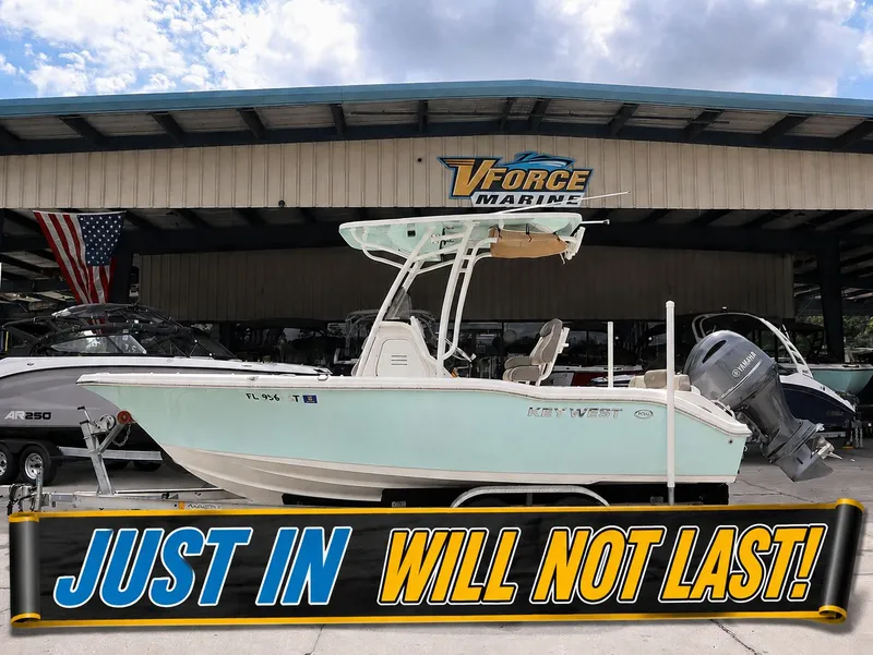 The Image of 2021 Key West Center Console 219FS boat at VForce Marine. - 1