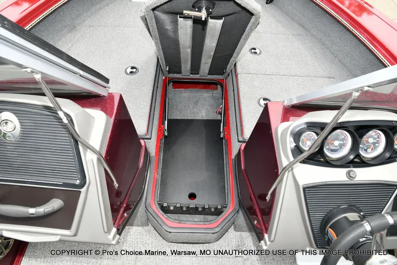 Slide: The Image of Interior view of 2021 Ranger VX1888 WT boat. - 49