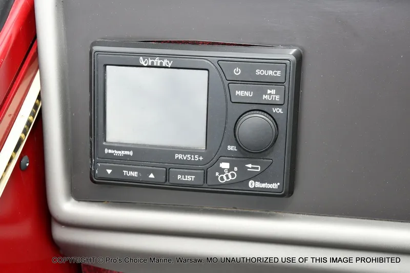 Slide: The Image of Infinity PRV515+ radio on Ranger VX1888 WT boat. - 8