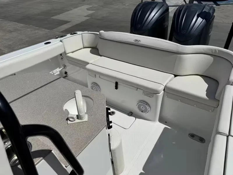 Slide: The Image of Interior of Sea Hunt Ultra 275 SE boat, 2023 model. - 6