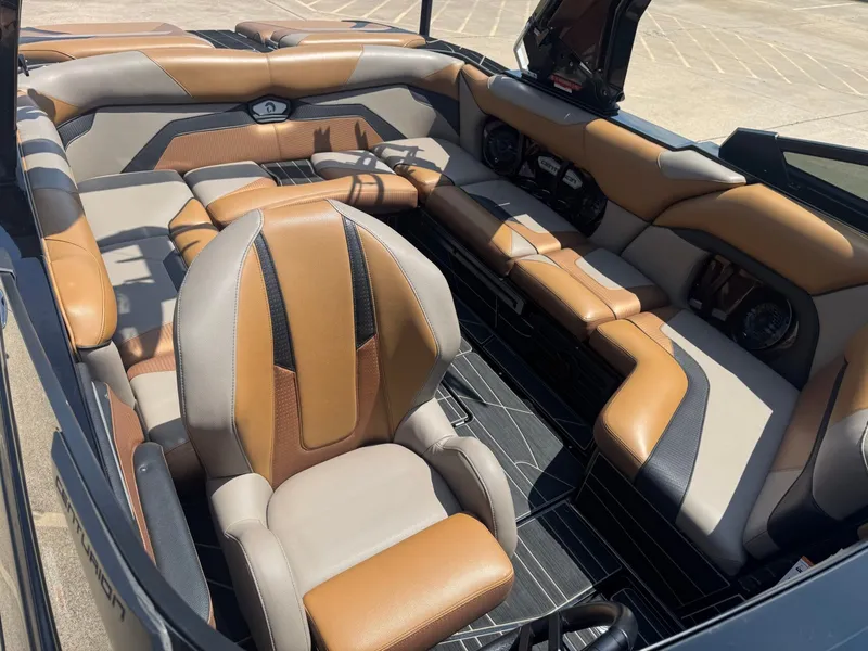Slide: The Image of Interior of 2023 Centurion Ri230 with luxurious leather seating. - 19