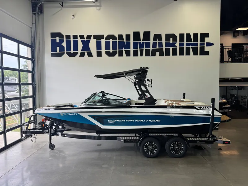 The Image of 2019 Nautique Super Air Nautique GS22 in Buxton Marine showroom. - 1
