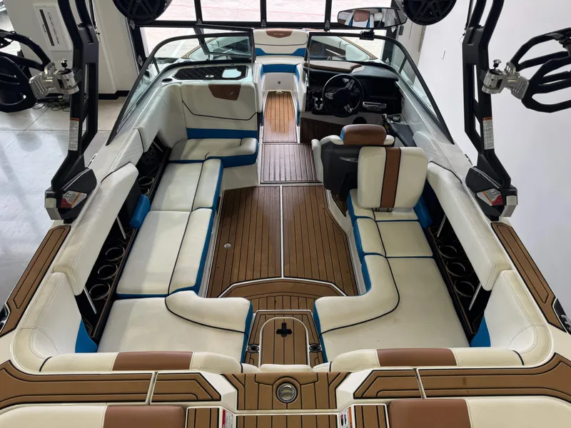 Slide: The Image of Interior of a 2019 Nautique Super Air Nautique GS22 boat. - 13