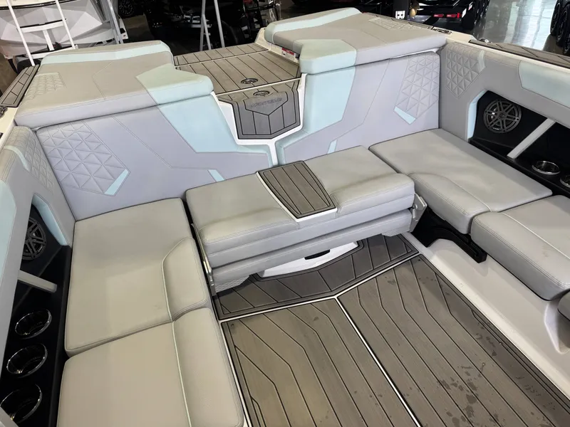 Slide: The Image of Interior of 2023 Nautique Super Air Nautique GS22 boat. - 16