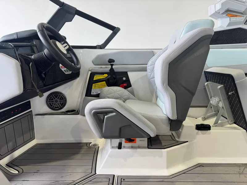 Slide: The Image of Interior of the 2023 Nautique Super Air Nautique GS22 boat. - 23