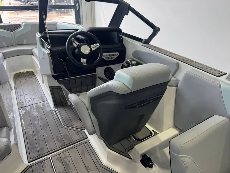 Slide: The Image of Interior of the 2023 Nautique Super Air Nautique GS22 boat. - 24
