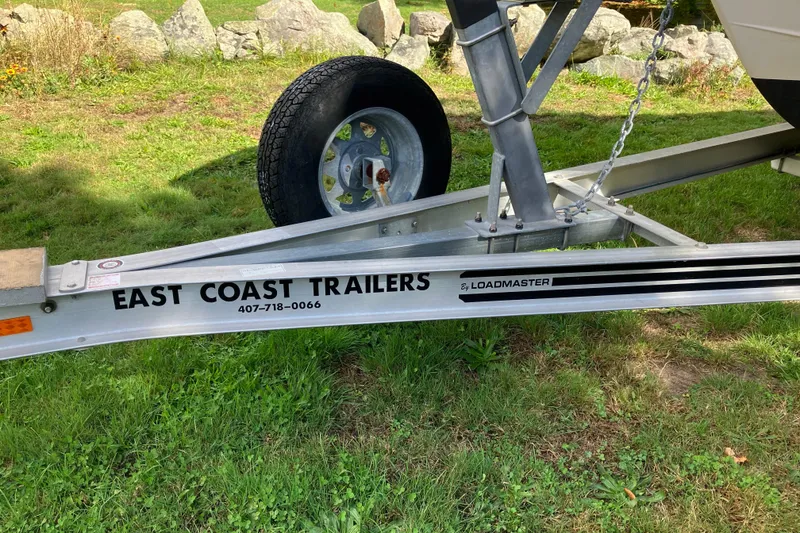 Slide: The Image of Trailer for 1997 Grady-White Tournament 192 by East Coast Trailers, Loadmaster. - 11