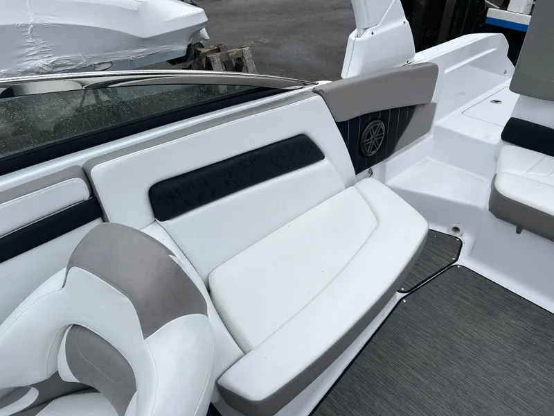 Slide: The Image of Interior of Four Winns H260 boat, model year 2022. - 16