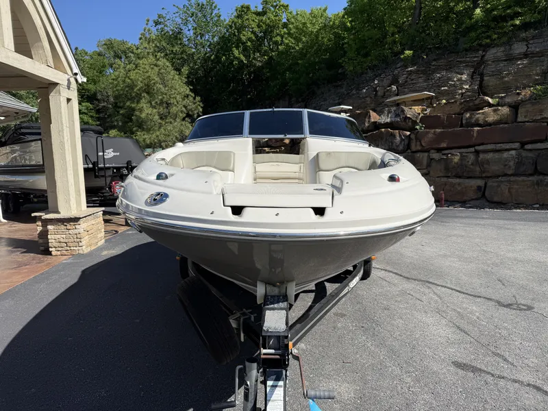 Slide: The Image of 2006 Sea Ray 200 Sundeck on trailer, ready for adventure. - 11